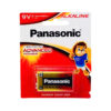 Pin 9V Panasonic alkaline 6LR61T Vỉ 1 Viên